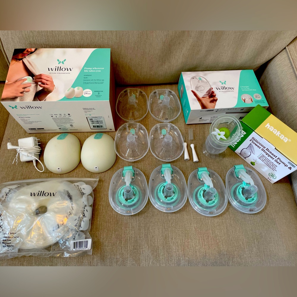 Willow Pump 3.0 Haul + Haakaa gen 2 set
